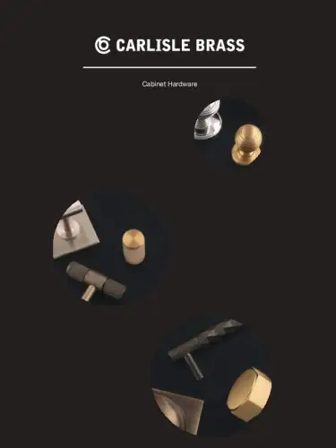 Cabinet Hardware Brochure (Carlisle Brass / Alexander & Wilks)