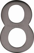 C1568 8-MB Heritage Brass Numeral 8 Self Adhesive 51mm (2") Matt Bronze Finish