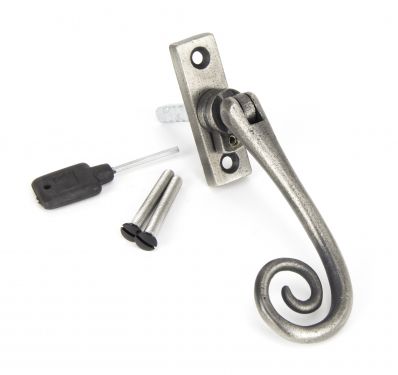 Click Here To Enlarge This Photo Of 33729 From The Anvil Antique Pewter Slim Monkeytail Espag - LH