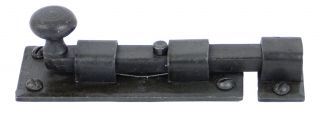 33262 From The Anvil Beeswax 4'' Straight Knob Bolt