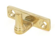 33458 From The Anvil Polished Brass Cranked Stay Pin