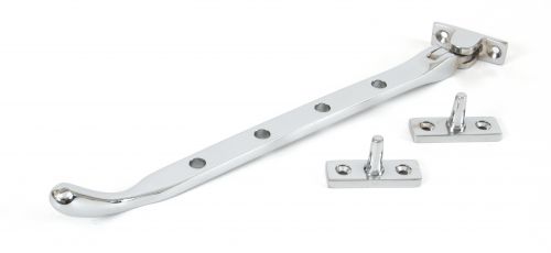 Click Here To Enlarge This Photo Of 33753 From The Anvil Polished Chrome 10'' Peardrop Stay