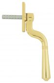 20461 From The Anvil Polished Brass Teardrop Espag. Window Handle
