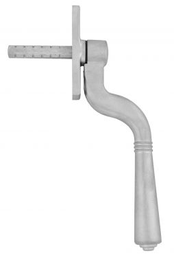 Click Here To Enlarge This Photo Of 20463 From The Anvil Satin Chrome Teardrop Espag. Window Handle