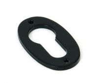 33830 From The Anvil Black Oval Euro Escutcheons