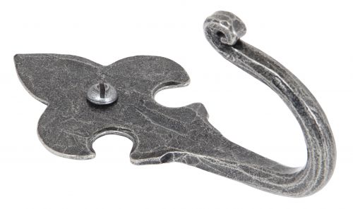 Click Here To Enlarge This Photo Of 33722 From The Anvil Pewter Fleur-De-Lys Hook