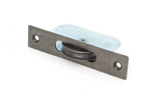 Click Here To Enlarge This Photo Of 83641 From The Anvil Antique Pewter Square Ended Sash Pulley 75kg
