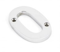83720 From The Anvil Polished Chrome Numeral 0