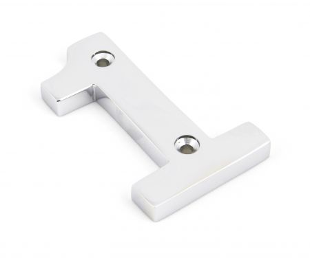 Click Here To Enlarge This Photo Of 83721 From The Anvil Polished Chrome Numeral 1