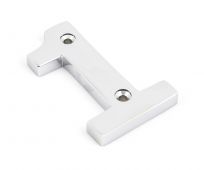 83721 From The Anvil Polished Chrome Numeral 1