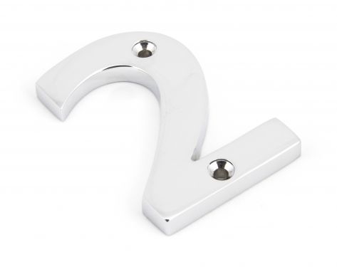 Click Here To Enlarge This Photo Of 83722 From The Anvil Polished Chrome Numeral 2