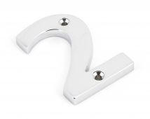 83722 From The Anvil Polished Chrome Numeral 2
