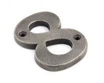 83738 From The Anvil Antique Pewter Numeral 8