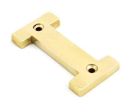 Click Here To Enlarge This Photo Of 83801I From The Anvil Polished Brass Letter I
