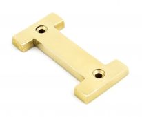 83801I From The Anvil Polished Brass Letter I