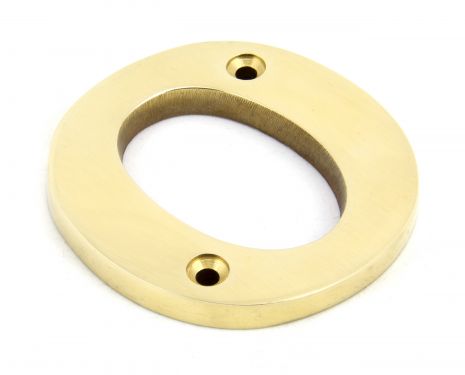 Click Here To Enlarge This Photo Of 83801O From The Anvil Polished Brass Letter O