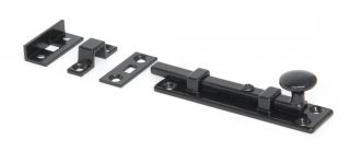 33871 From The Anvil Black 4" Universal Knob Bolt Straight