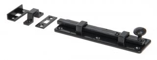 33872 From The Anvil Black 6" Universal Knob Bolt Straight
