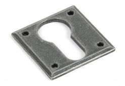 83656 From The Anvil Pewter Avon Euro Escutcheons