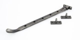 33748 From The Anvil Antique Pewter 12'' Peardrop Stay
