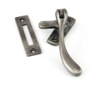 83698 From The Anvil Antique Pewter Peardrop Fastener
