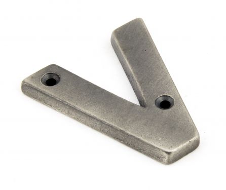 Click Here To Enlarge This Photo Of 83803V From The Anvil Antique Pewter Letter V