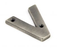 83803V From The Anvil Antique Pewter Letter V