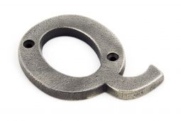 83803Q From The Anvil Antique Pewter Letter Q