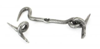 83792 From The Anvil 4" Forged Cabin Hook - Pewter