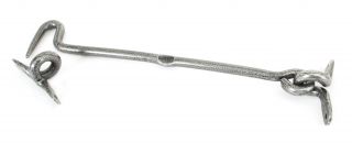 83795 From The Anvil 10" Forged Cabin Hook - Pewter