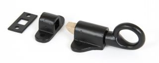83844 From The Anvil Fanlight Catch & Two Keeps - Black