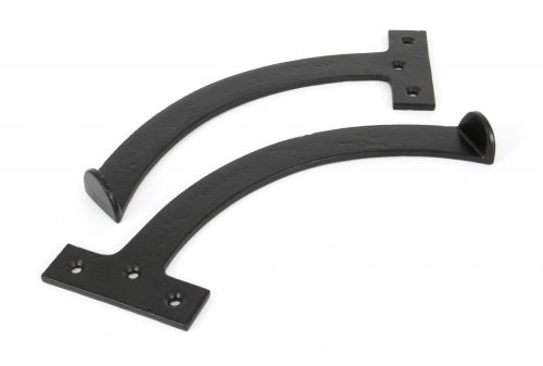 Click Here To Enlarge This Photo Of 83854 From The Anvil 8 1/2" Quadrant Stay  - Black