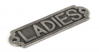 83685 From The Anvil Ladies Sign - Antique Pewter