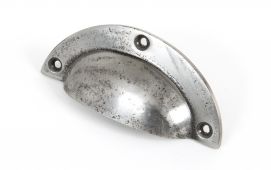 83682 From The Anvil Plain Drawer Pull - Natural Smooth