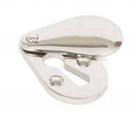 83808 From The Anvil Polished Nickel Plain Escutcheons