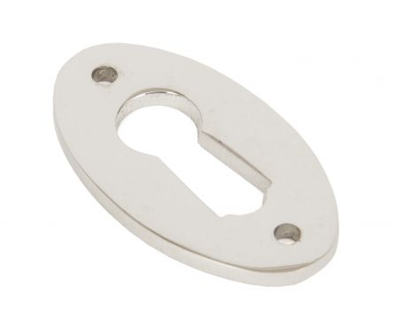 Click Here To Enlarge This Photo Of 83810 From The Anvil Polished Nickel Oval Escutcheons