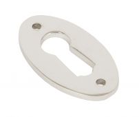 83810 From The Anvil Polished Nickel Oval Escutcheons