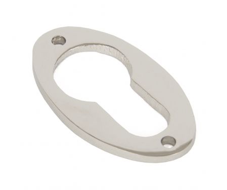 Click Here To Enlarge This Photo Of 83813 From The Anvil Polished Nickel Oval Euro Escutcheons