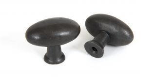 83791 From The Anvil Oval Cabinet Knob - Beeswax