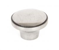 33365 From The Anvil Natural Smooth Ribbed Cabinet Knob