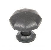 33370 From The Anvil Beeswax Octagonal Cabinet Knobs - Large