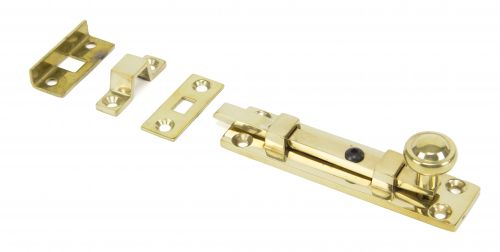 Click Here To Enlarge This Photo Of 33096 From The Anvil Polished Brass 4" Universal Knob Bolt