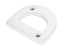 83804D From The Anvil Satin Chrome Letter 'D'