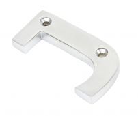 83804J From The Anvil Satin Chrome Letter 'J'