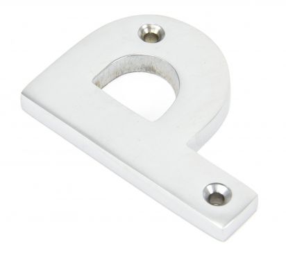 Click Here To Enlarge This Photo Of 83804P From The Anvil Satin Chrome Letter 'P'