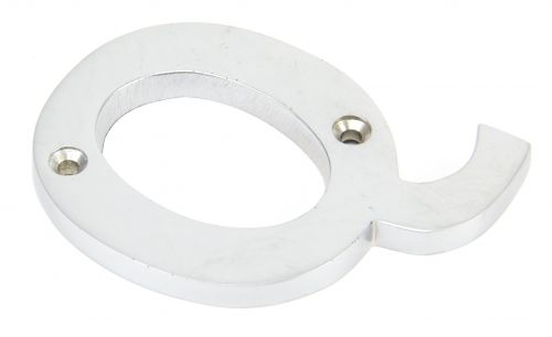Click Here To Enlarge This Photo Of 83804Q From The Anvil Satin Chrome Letter 'Q'