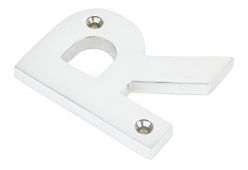 83804R From The Anvil Satin Chrome Letter 'R'
