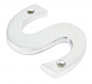 83804S From The Anvil Satin Chrome Letter 'S'