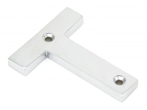 Click Here To Enlarge This Photo Of 83804T From The Anvil Satin Chrome Letter 'T'