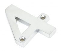 83924 From The Anvil Satin Chrome Numeral No '4'